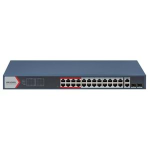 ** HİKVİSİON DS-3E1326P-EI 10/100 24 PORT POE SWİTCH