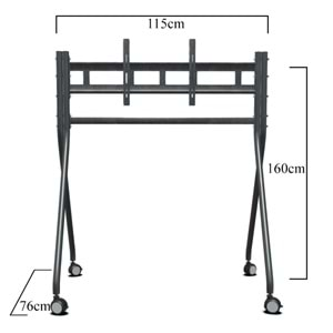 TRK-501-A Universal İnteraktif Akıllı Tahta, Ekran, TV Standı, Tekerlekli 42