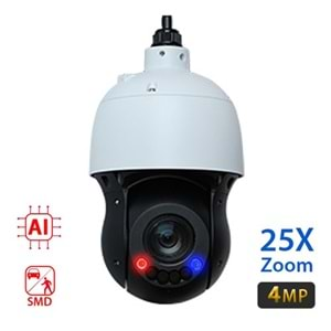 ZANUO ZN-SD4A425-H 4MP 25X OPTİK-ZOOM 5.5-137.5MM SMD STARLİGHT SPEED DOME