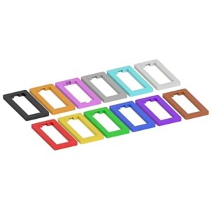 ALFAFONET FAST-FIT ADAPTÖR PARÇASI SC DX OR LC 24ADET 12RENK (OM-FFAPS-SDX-12CSET24)