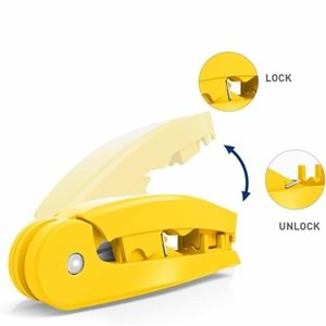 TRKLink 4'ü 1 arada RJ45 AĞ KABLOSU ALETİ ( kesme, soyma, düğüm çözme ve düzleştirme )