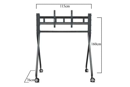 TRK-501-A Universal İnteraktif Akıllı Tahta, Ekran, TV Standı, Tekerlekli 42