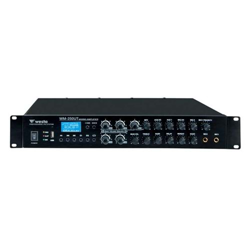 WESTA WM-250UT MIXING AMPLIFIER 250WATT/100VOLT