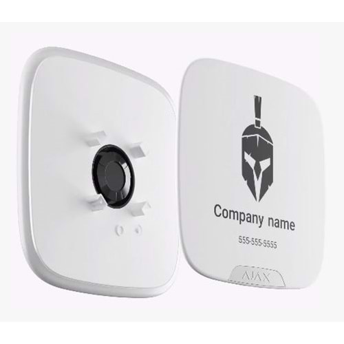 AJAX StreetSiren DoubleDeck * BEYAZ* KABLOSUZ BASKI ALANLI HARİCİ SİREN