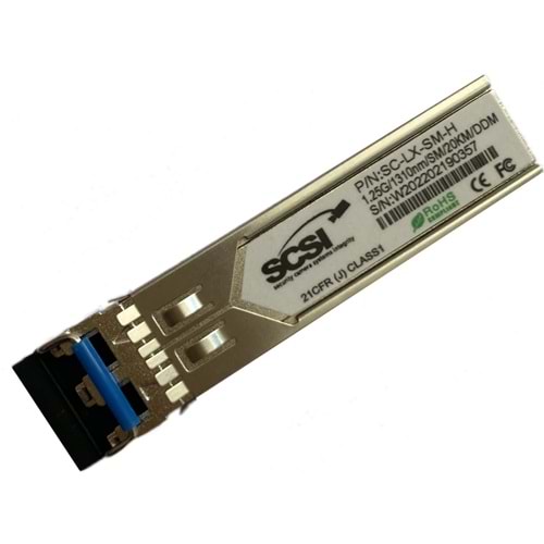 SCSI Network SC-LX-SM-H 1.2 SM SFP (HP markası ile uyumlu)