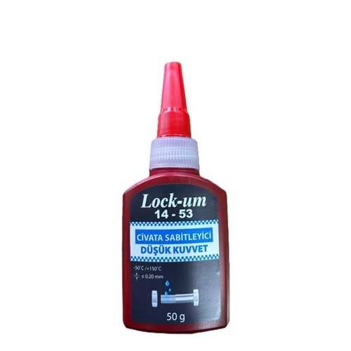 LOCK-UM 14-53 DÜŞÜK KUVVET 50 YAPIŞTIRICI