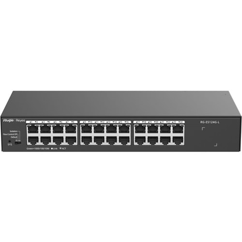 RUİJİE - REYEE RG-ES124G-L 24 PORTLU,10/100/1000 GB SWİTCH