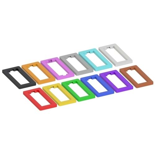 ALFAFONET FAST-FIT ADAPTÖR PARÇASI SC DX OR LC 24ADET 12RENK (OM-FFAPS-SDX-12CSET24)