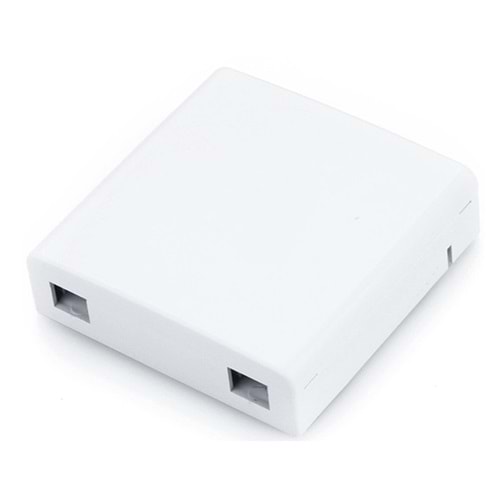ALFAFONET WALL OUTLET KUTU 2 PORT FİBER KAPASİTELİ, BOŞ ( WO-004-2P2F)