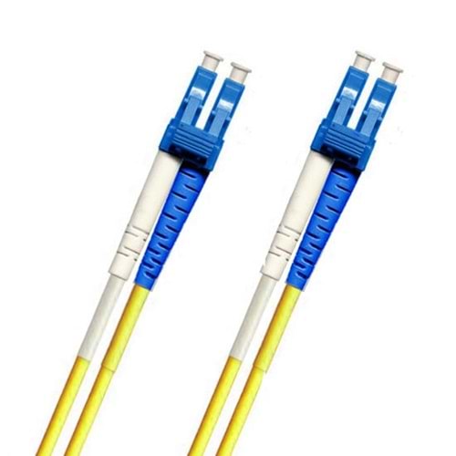 ALFAFONET LC-LC SM G657A 2 DX LSZH PATCHCORD 5 METRE SARI (PCH-LCLCA2DLZ20YE-05)