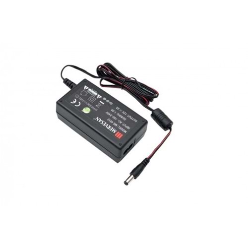 MERVESAN 12VDC/3A AC/DC PLASTİK ADAPTÖR (MT-4012) 40WATT