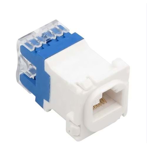 CAT6 UTP 180 DEGREE KEYSTONE JACK NVC