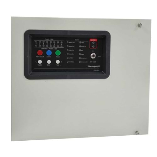 HONEYWELL CFAS-408 KONVANSİYONELYANGIN PANELİ 8 BÖLGE(METAL KASA)