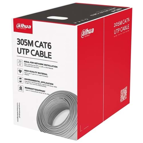 DAHUA PFM922I-6UN-C CAT6 KABLO CCA (GRİ)