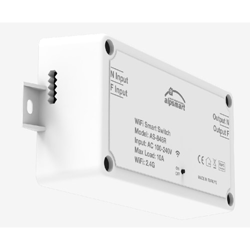 ALPSMART AS848R 10A AKILLI Wİ-Fİ EV RÖLESİ
