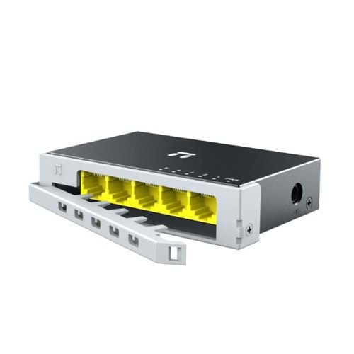 STONET ST105GD 5 PORT GİGABİT ETHERNET SWİTCH - EMNİYET KİLİTLİ METAL KASA