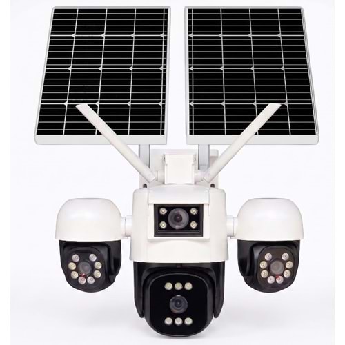 TRK RS-5604 - 4 Lens 4G e-Sim AOV Solar Kamera (RS-4G-5504) TRK-K