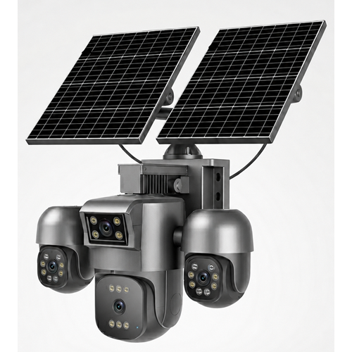TRK RS-5604 Siyah - 4 Lens 4G e-Sim AOV Solar Kamera (RS-4G-5504) TRK-K