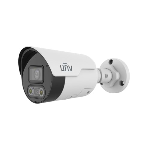 UNV IPC2124LE-ADF28KMC-DL 4 MP 2.8mm Smart Dual-ligt 30m Çift Yönlü Ses Bullet IP Kamera