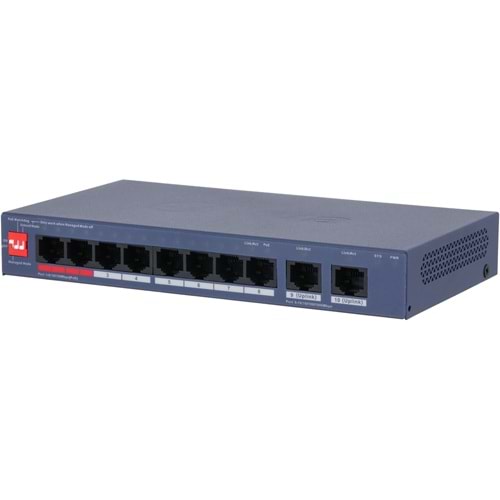 DAHUA CS4010-8ET2GT-110-10-Port Cloud Managed Desktop Switch with 8-Port PoE