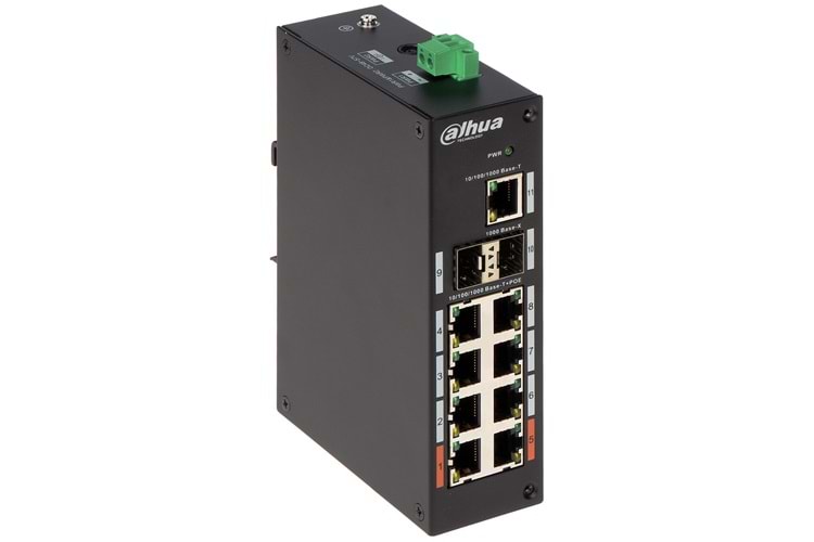 DAHUA PFS3211-8GT-120 8 Port PoE (Yönetilmeyen) ile 11-Port Gigabit Switch