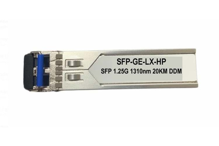 SFP LC UPC 1,25GB SM DX 20 KM HP 1310NM DDM