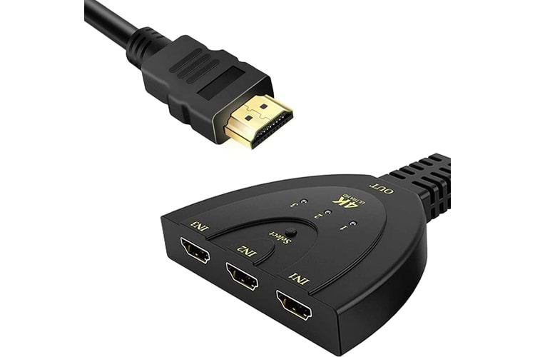 IRS-A10 HDMI 3 İN 1 OUT 4K SPLİTTER