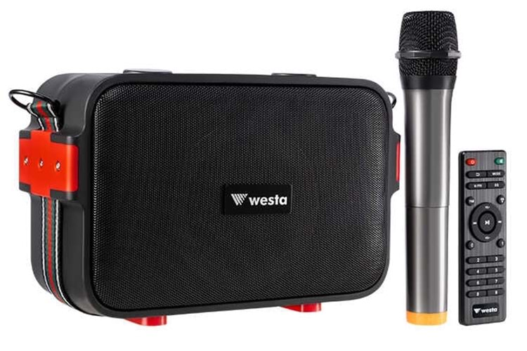 WESTA WAP-500H +1 Handheld Mic. Taşınabilir Ses Sistemi