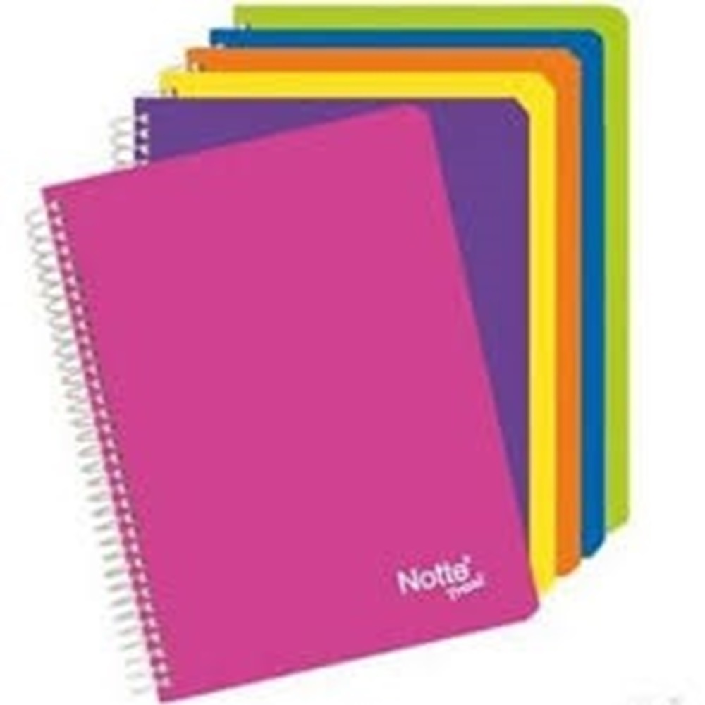 Defne Novacolor Düz Defter spiralli (60 Yp Karışık Renk)
