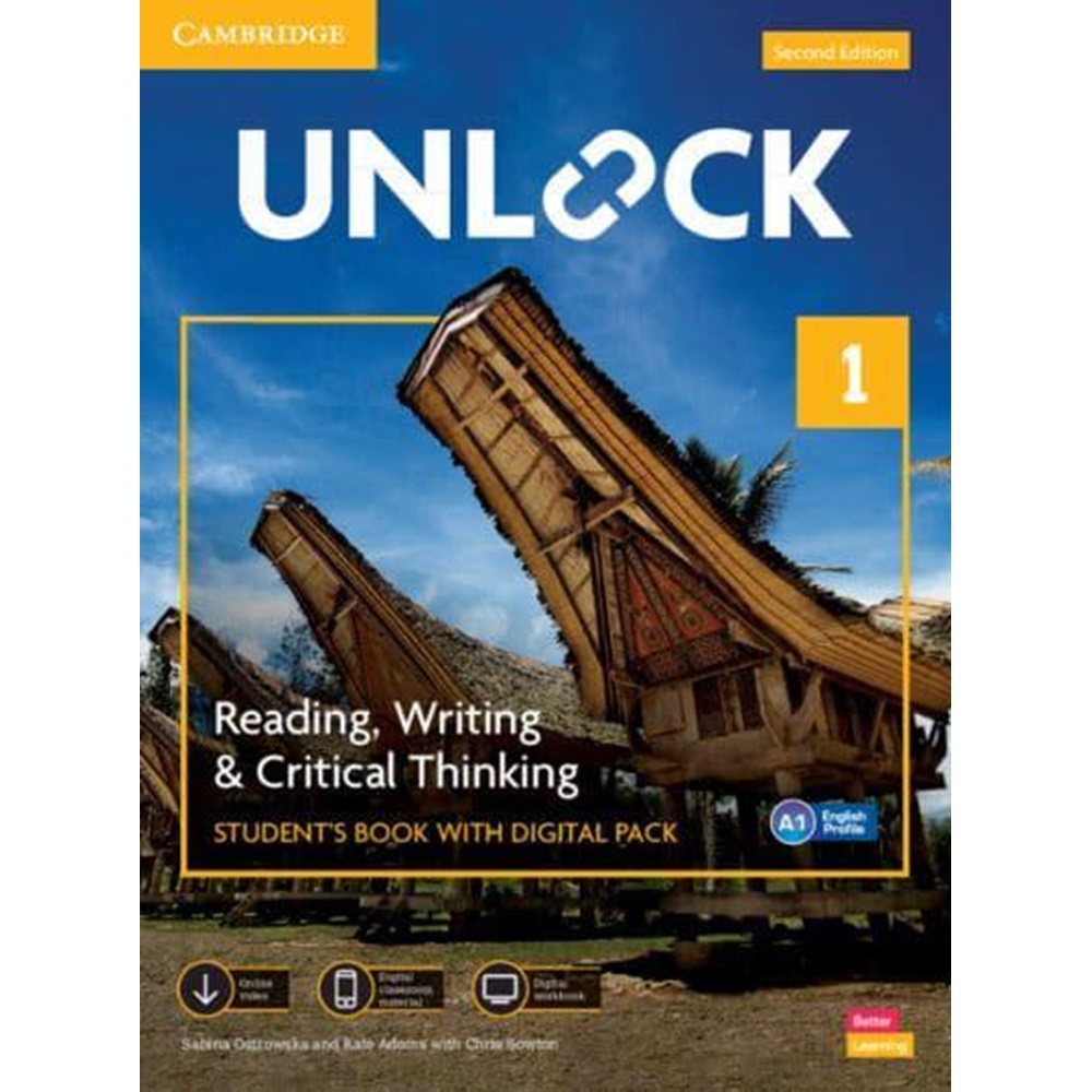 Unlock 1 Reading - Writing & Critical Thinking Student's Book with Digital Pack