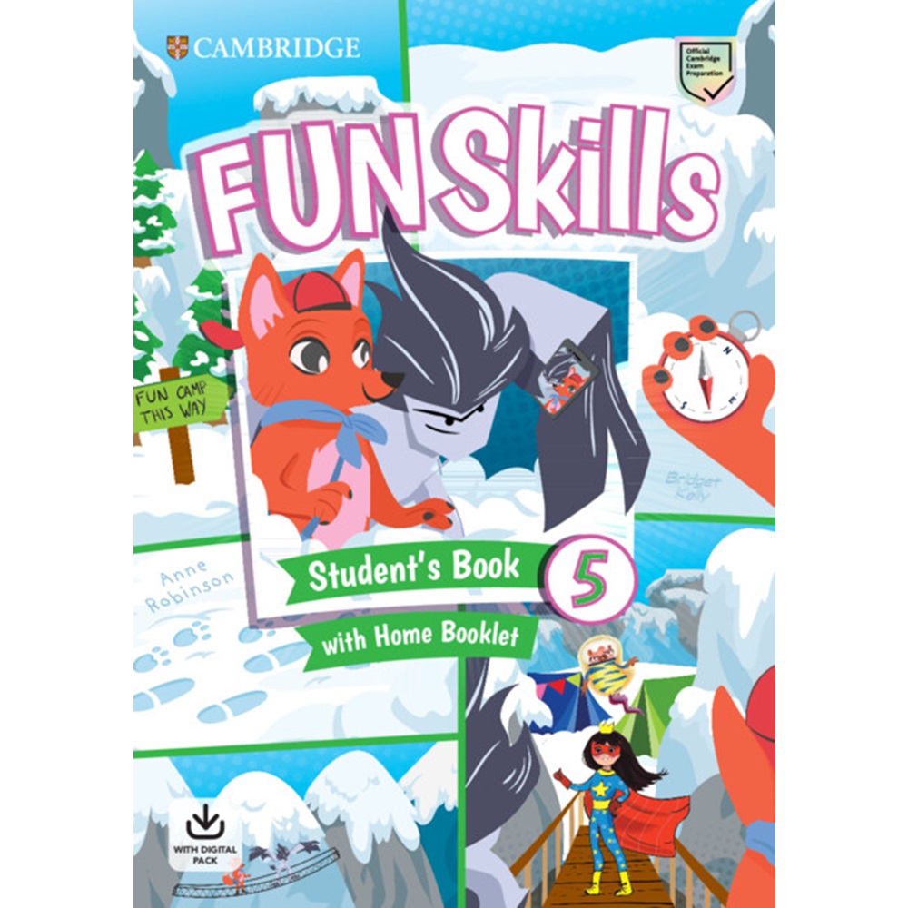 Fun Skills Level 5 Students Book and Home Booklet with Online Activities