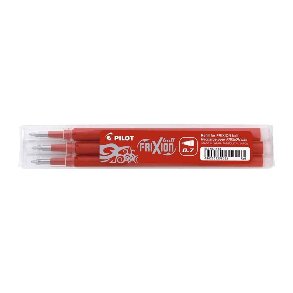 Pilot Frixion Ball Yedek (3Lü Kırmızı)