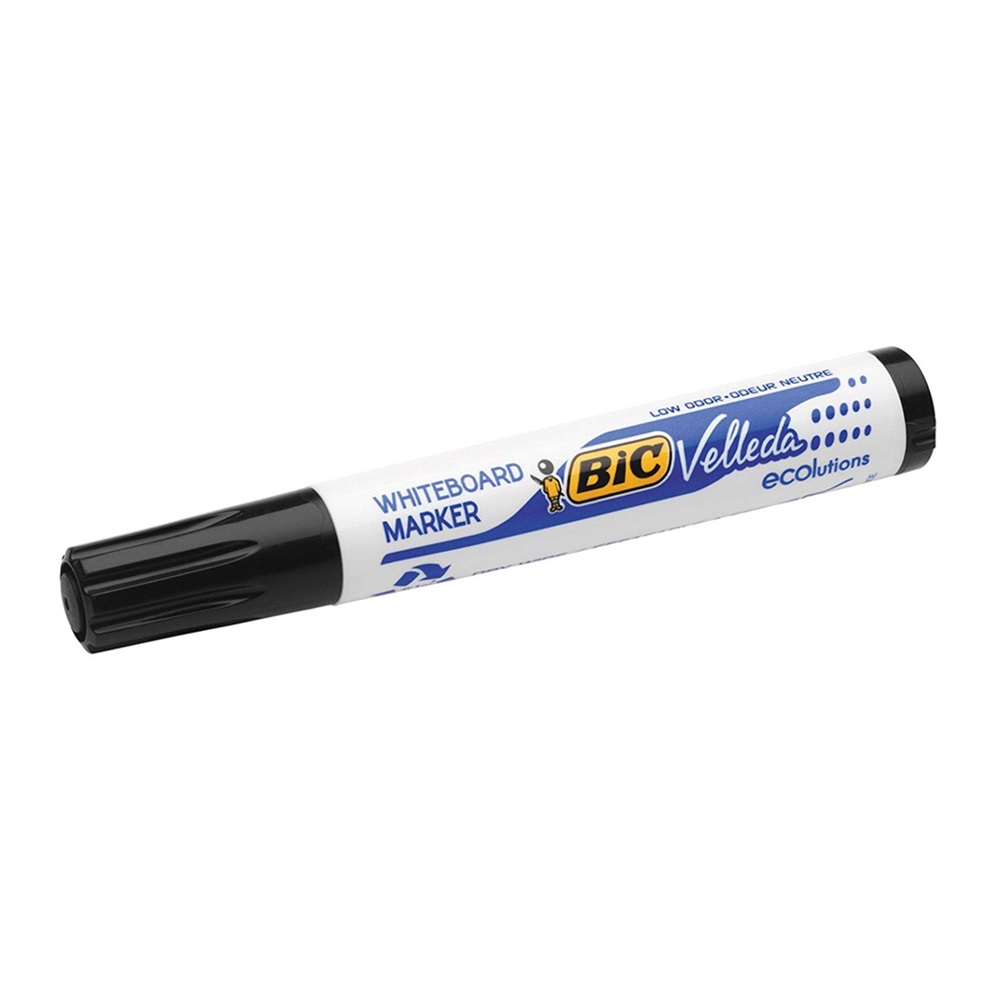 Bic Velleda Beyaz Tahta Kalemi Eco Yuvarlak Uç Siyah