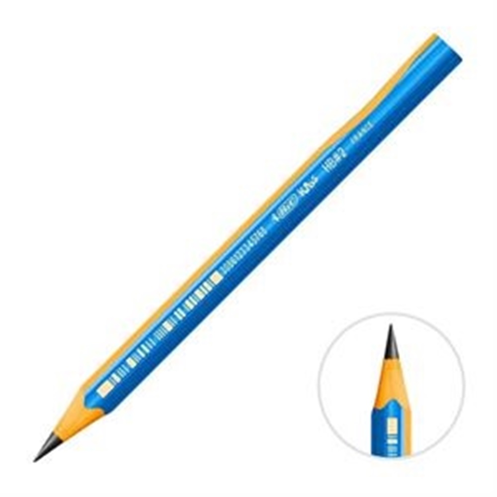 Bic Kids Evolution Üçgen Jumbo Kurşun Kalem Mavi HB2