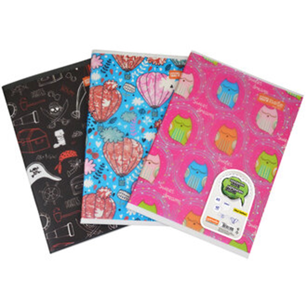 MYNOTE TEXT UP DEFTER A5 40 YP CIZGILI UC6001-Ç Karışık Desen