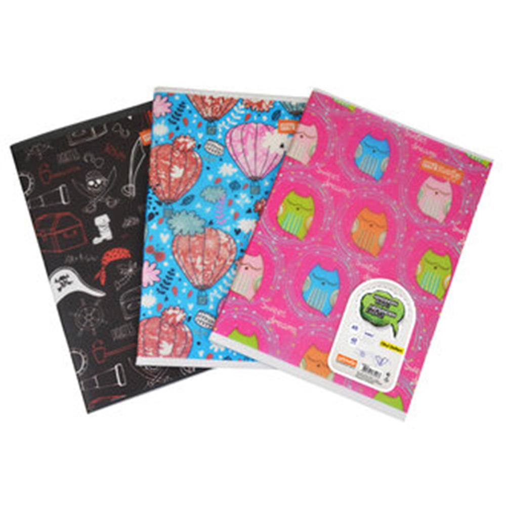 MYNOTE TEXT UP DEFTER A5 40 YP KARELI UC6001-K Karışık Desen