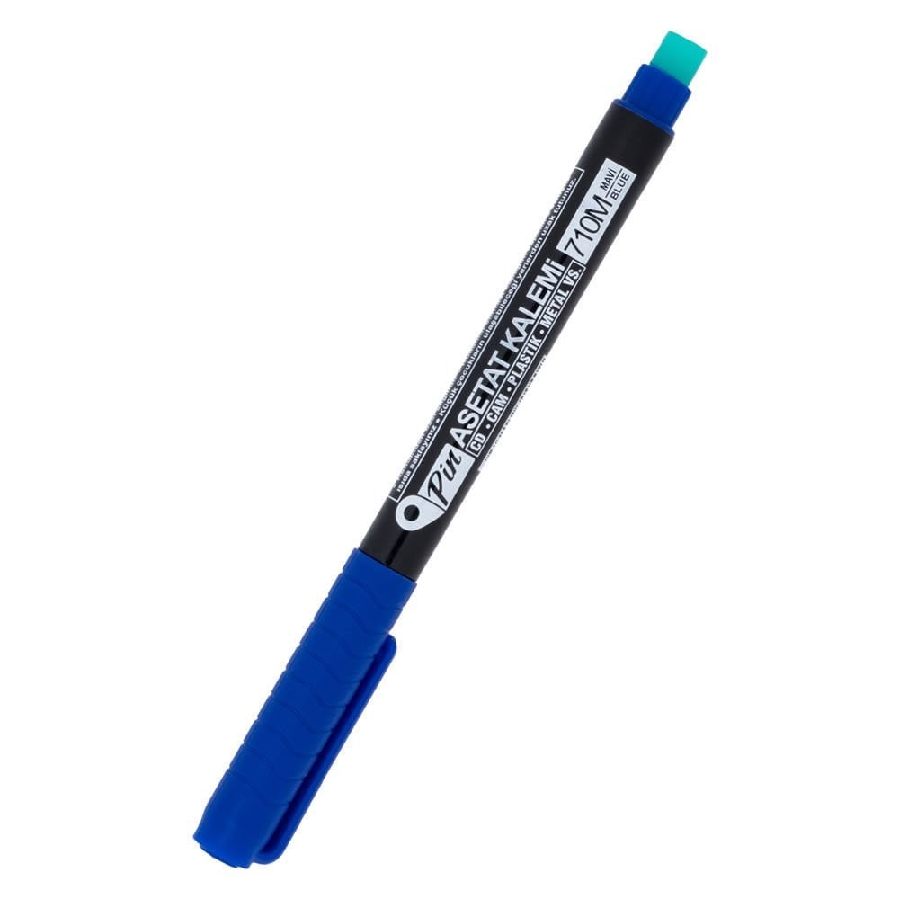 FCX CD Permanent Marker ASETAT FC-200 mavi