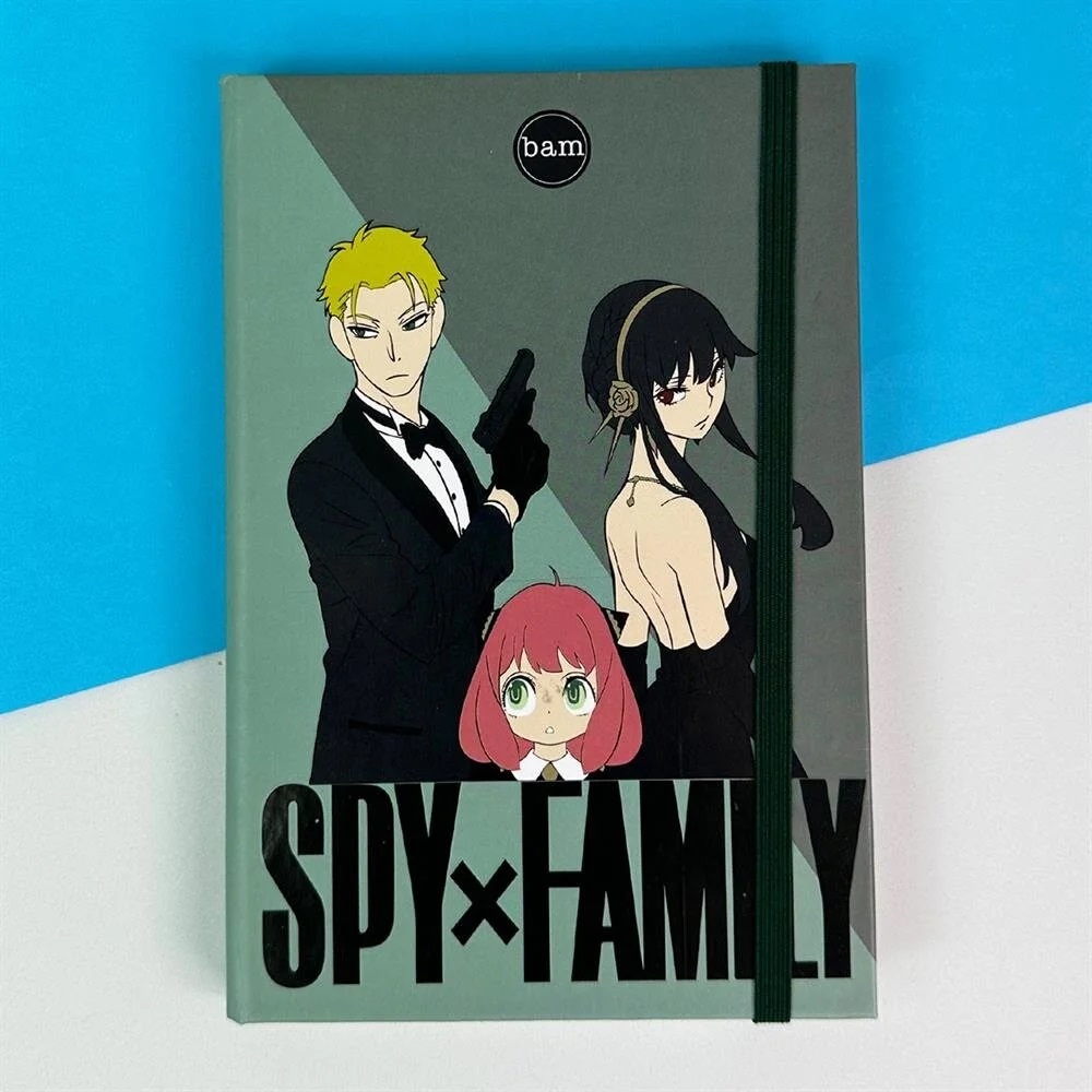 Bam Lastikli Defter Sert Kapak Çizgisiz 160yp-SpyxFamily