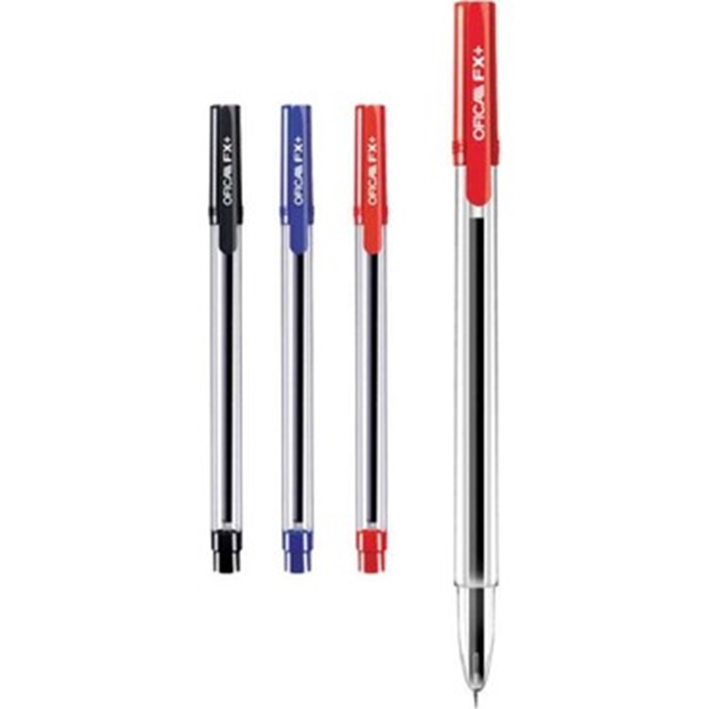 Ofica Fx+ Tükenmez Kalem (Siyah Adet)