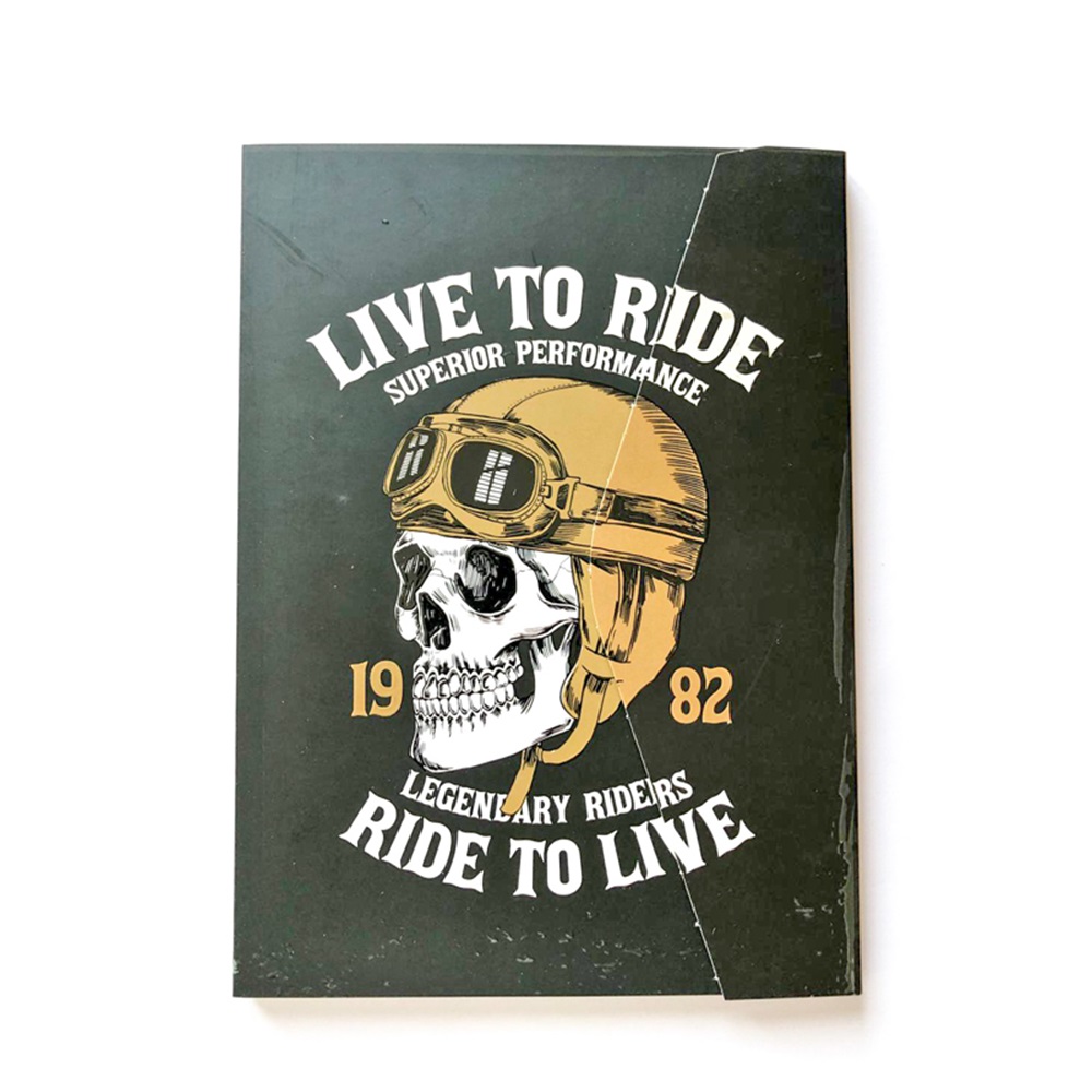Lilamor Zarf Günlük 14,8x21 112syf.-Live To Ride-GZFD-010