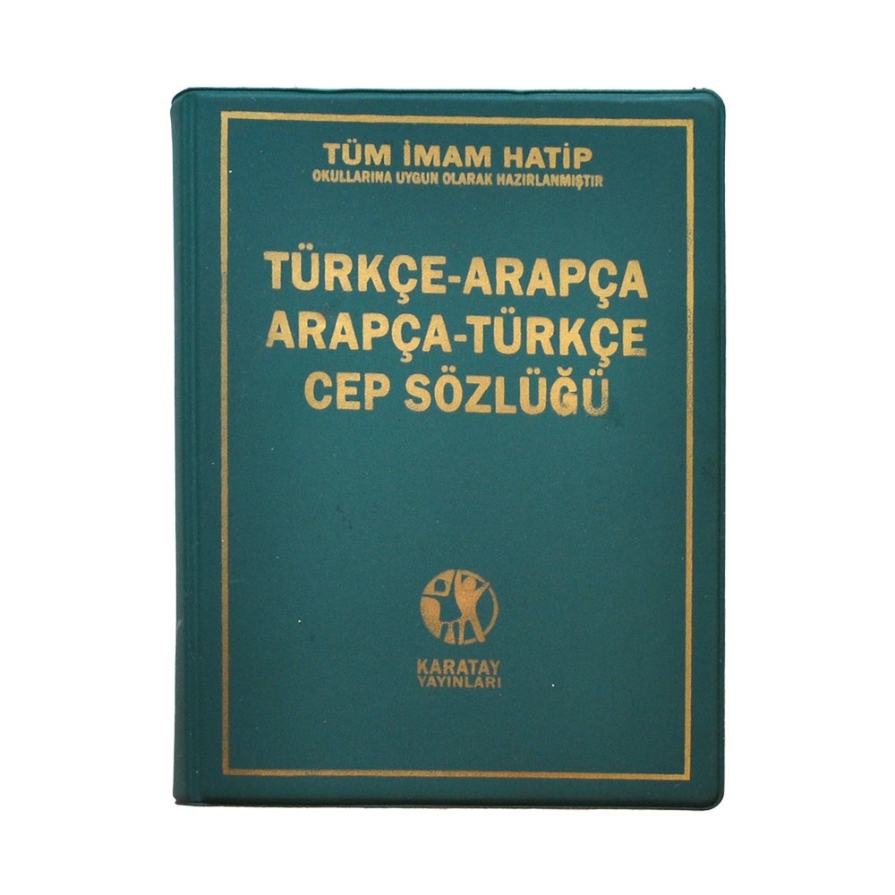 Karatay Yayınları Türkçe- Arapça Cep Sözlüğü