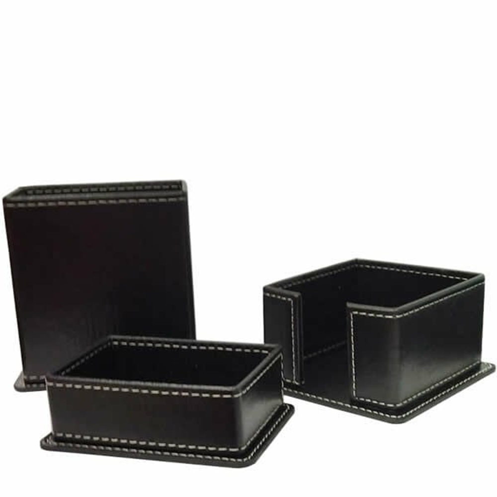 Mimaks Dk-3 Suni Deri ÜÇLÜ SET