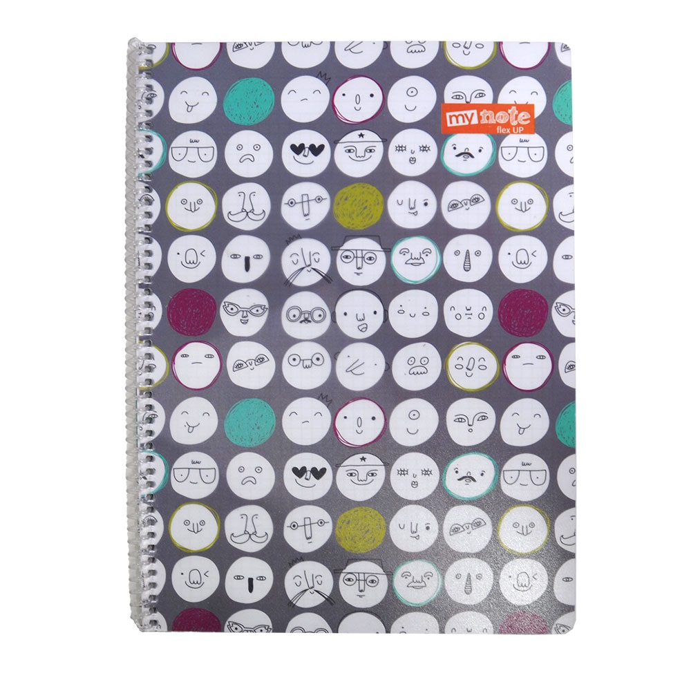 Mynote Flex Up Defter A4 40 Yp Kareli Emoji