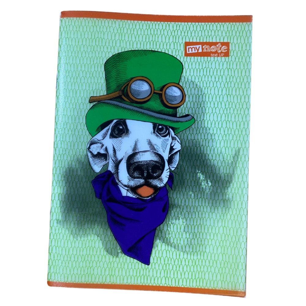 Mynote Text Up Defter A5 60 Yp Çizgili - Köpek