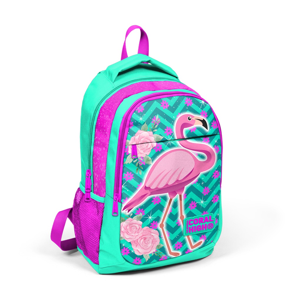 Yaygan Coral High Flamingo Sırt Çantası Su Yeşili 14382