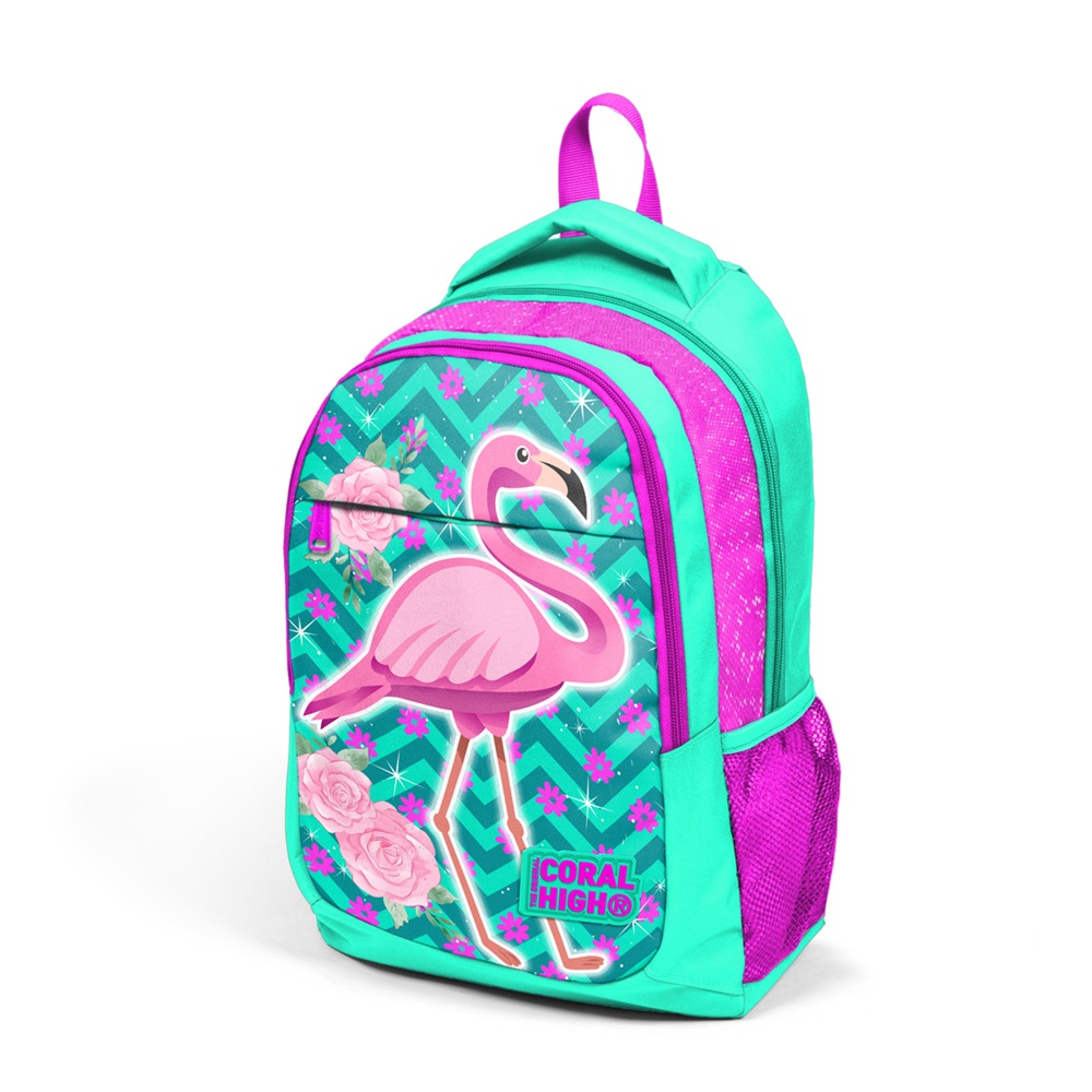 Yaygan Coral High Flamingo Sırt Çantası Su Yeşili 14382