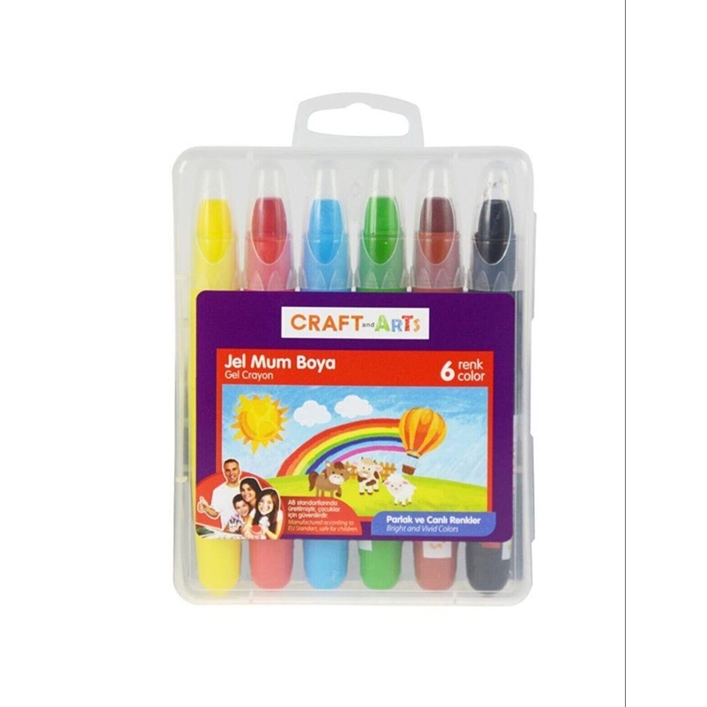 Craft and Arts Jel Mum Boya 6 Renk