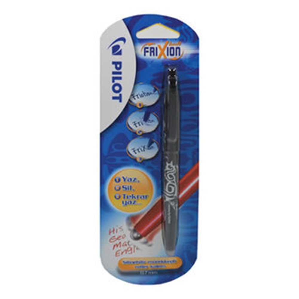 Pilot Frixion ball - Siyah Blister FR-S-BL1