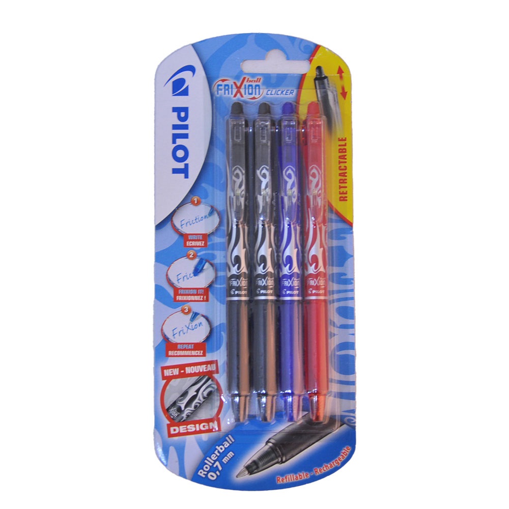Pilot Frixion Clicker SSMK 3+1 Roller 0.7 Kalem