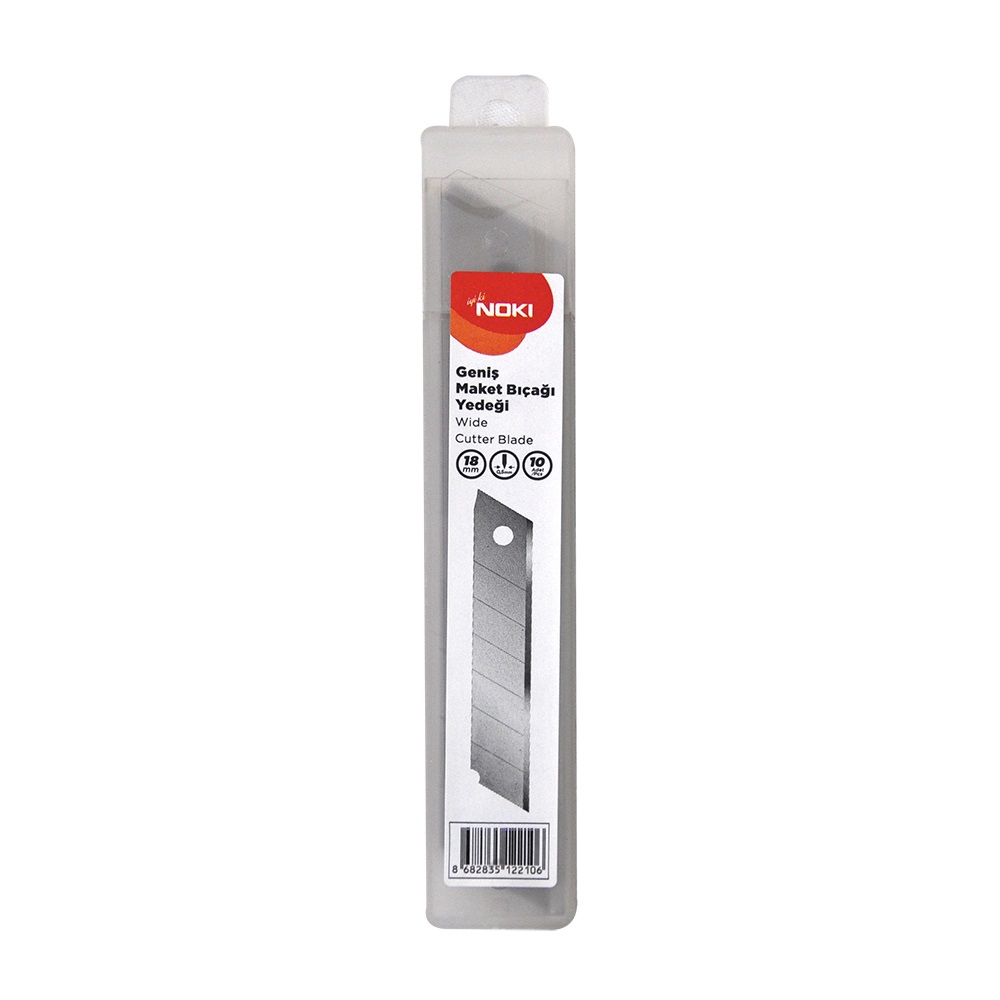 Noki Geniş Maket Bıçağı Yedeği 18mm